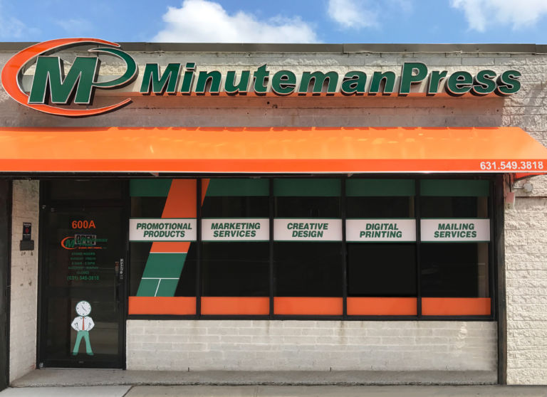 Minuteman Press store front